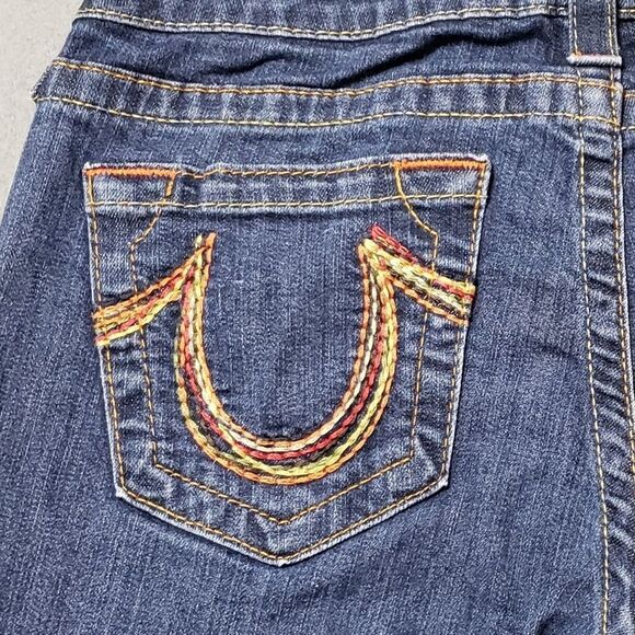 True Religion jeans with thick stitch embroidered pockets skinny size 29 - Picture 4 of 16